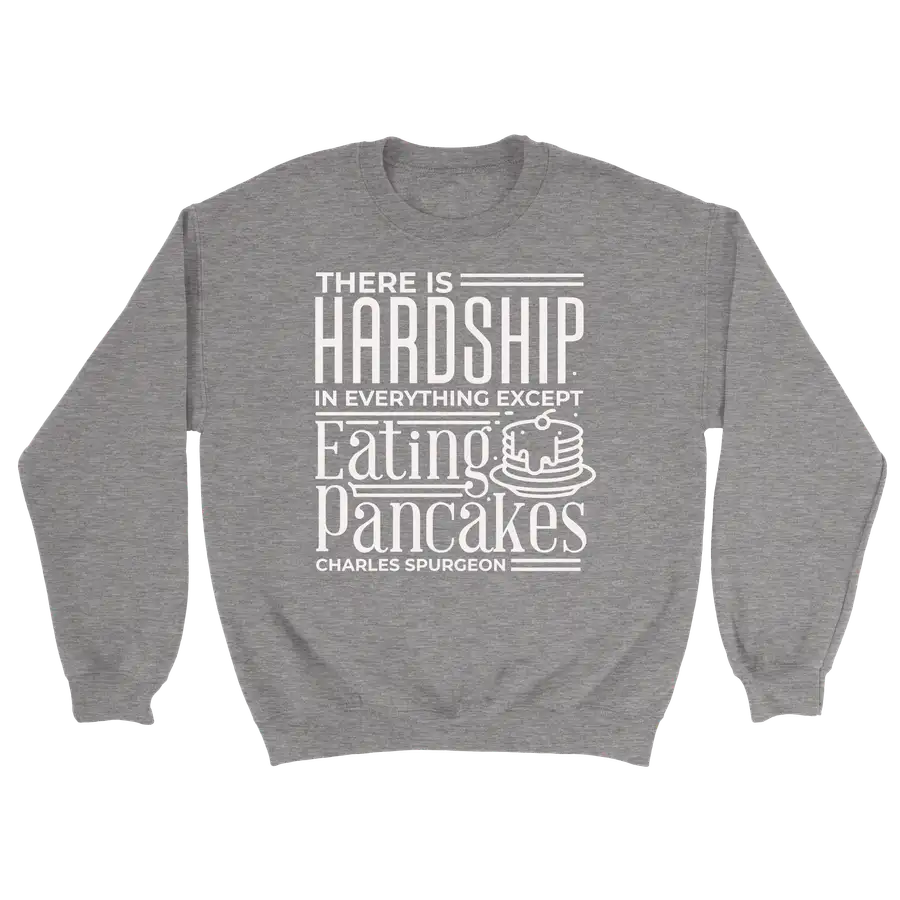 Eating Pancakes Crewneck Sweatshirt