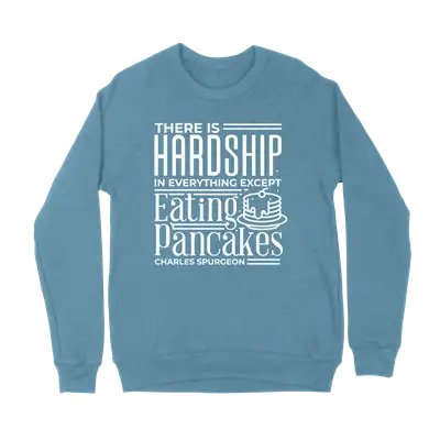 Eating Pancakes Crewneck Sweatshirt