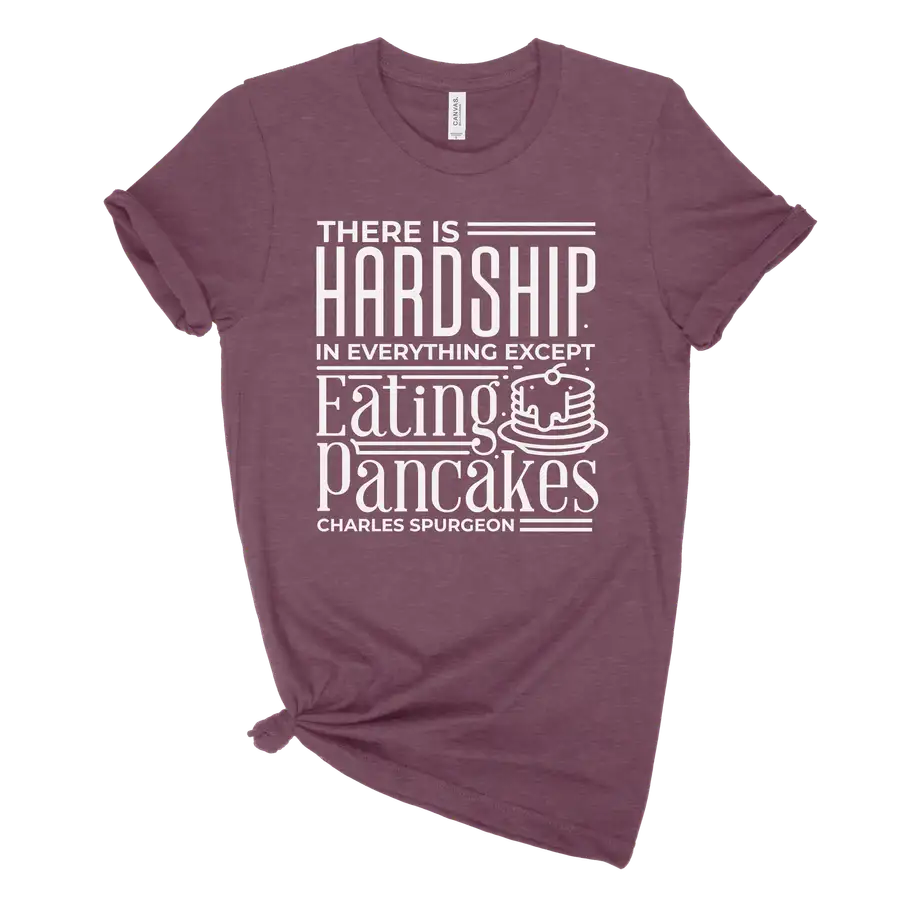 Eating Pancakes Unisex Tee