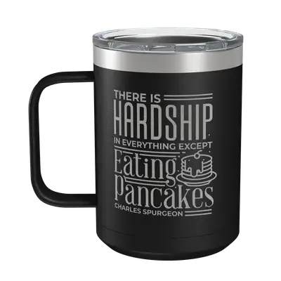 Eating Pancakes 15oz Insulated Camp Mug