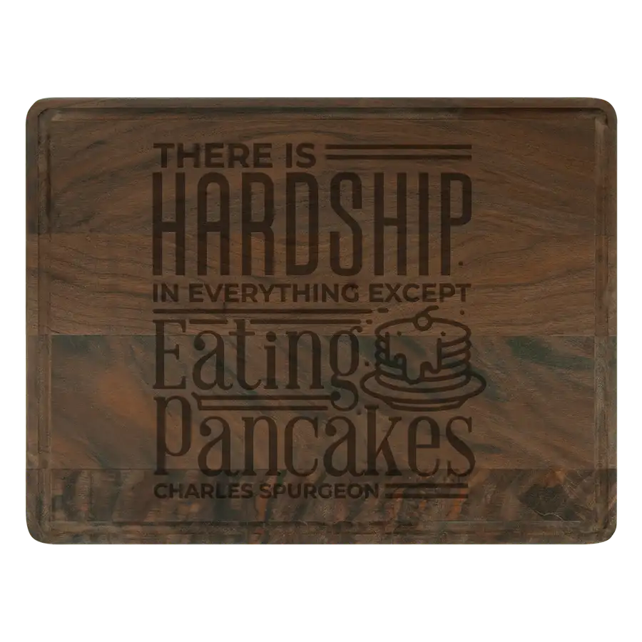 Eating Pancakes Cutting Board Drip #2