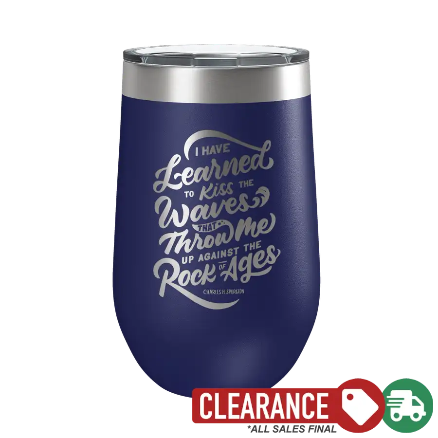 Learned To Kiss The Waves 16oz Insulated Tumbler