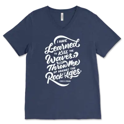 Learned To Kiss The Waves Quick Ship Tee