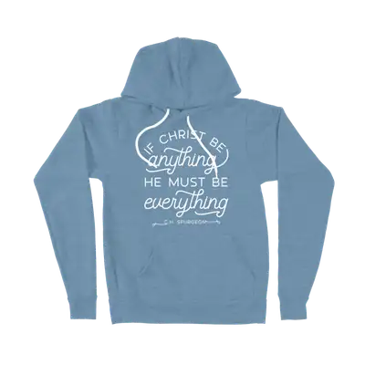 If Christ Be Anything Ladies Hoodie