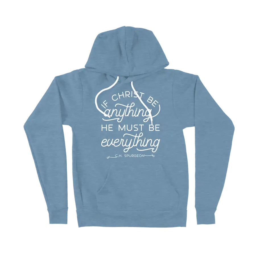 If Christ Be Anything Ladies Hoodie