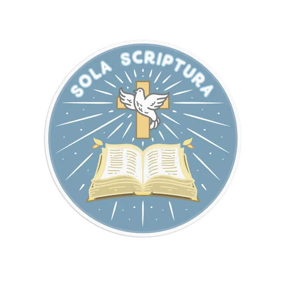 Sola Scriptura Sticker #2