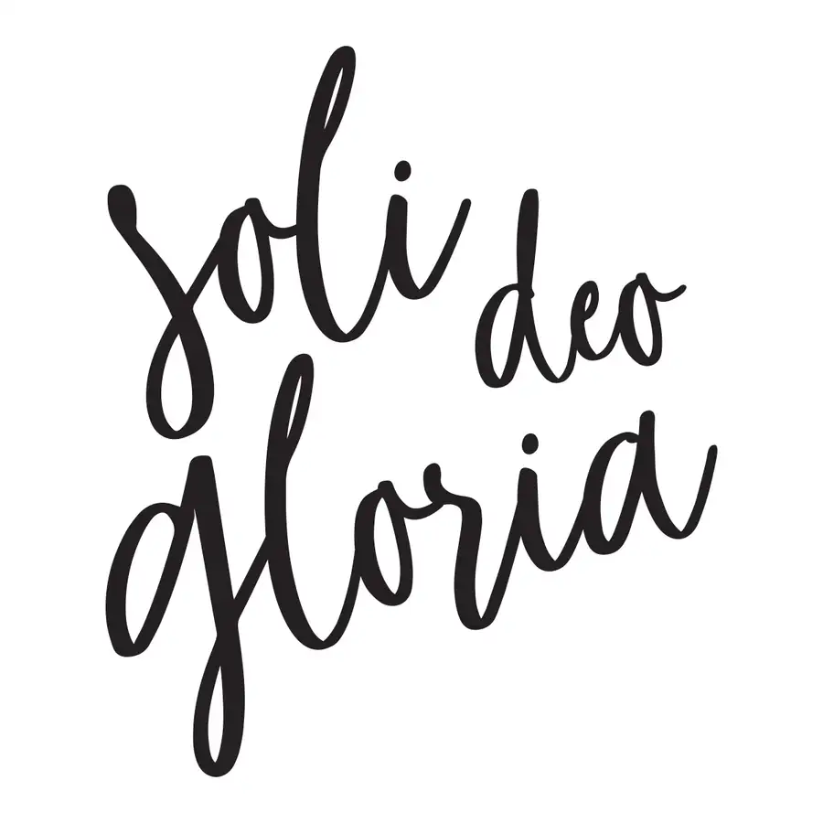 Soli Deo Gloria Stamp