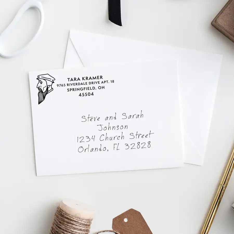 Calvin Address Stamp #2