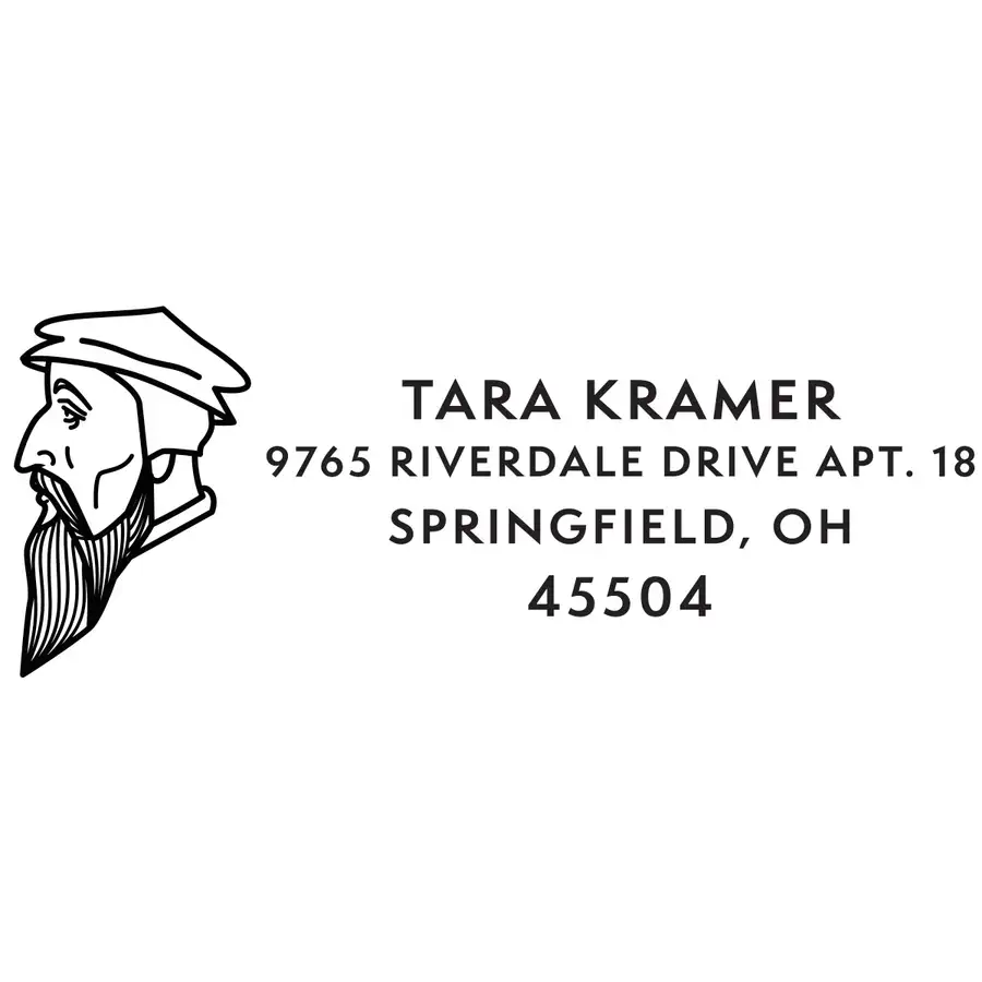 Calvin Address Stamp