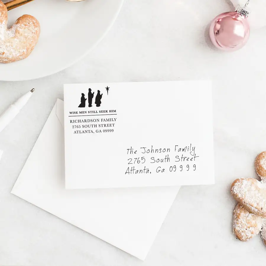 Wise Men Still Seek Him Address Stamp #2