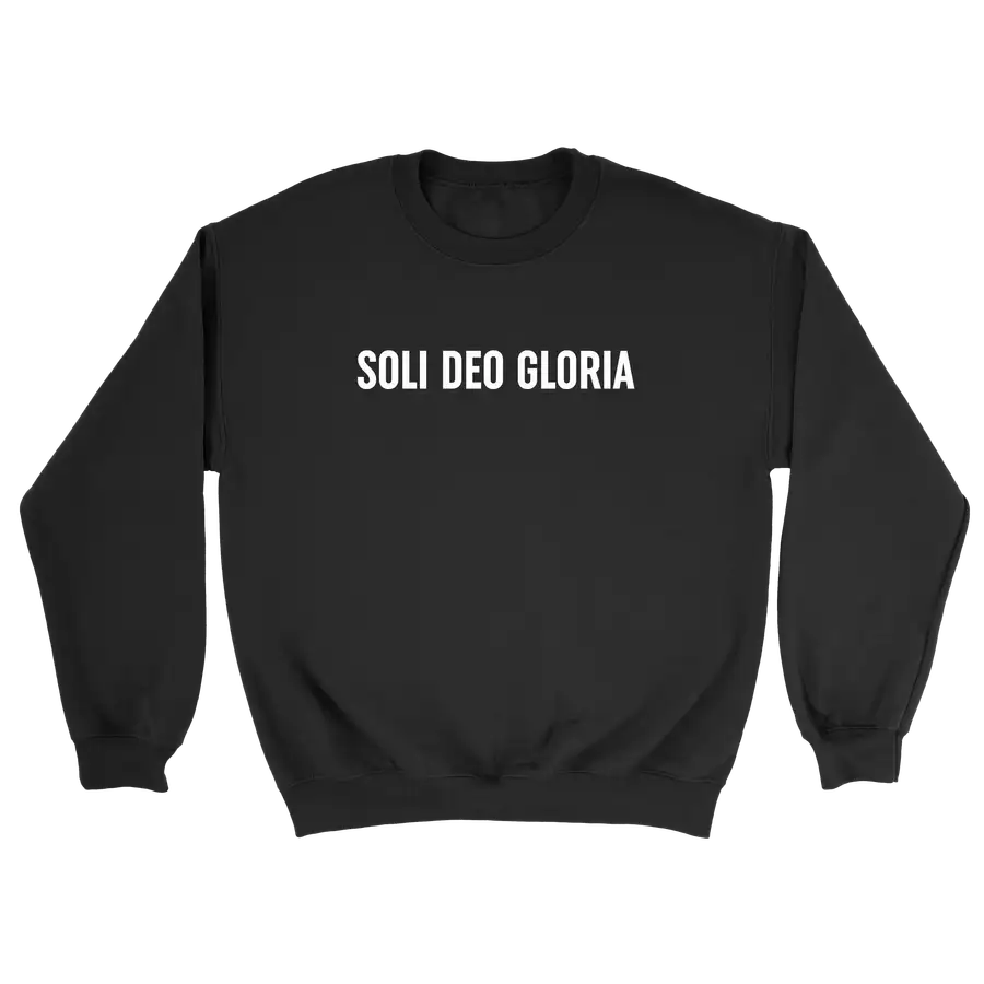 Soli Deo Gloria Crewneck Sweatshirt