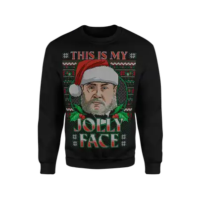 Spurgeon Jolly Face Ugly Christmas Sweatshirt