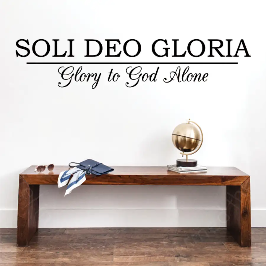 Soli Deo Gloria  Wall Art