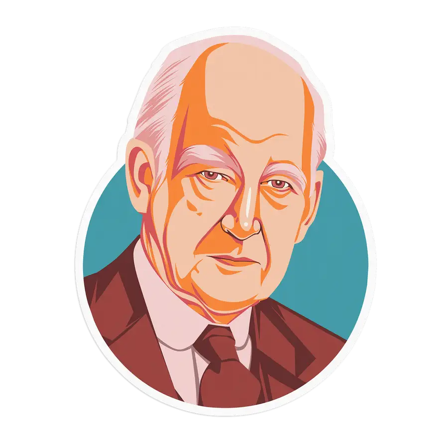 Martin Lloyd&dash;Jones Portrait Sticker #2