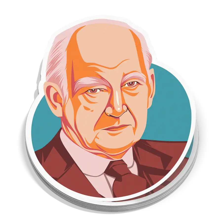 Martin Lloyd&dash;Jones Portrait Sticker