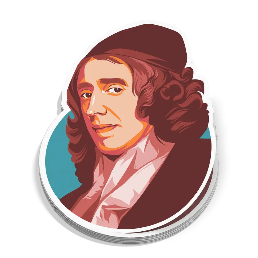 John Owen Portrait Sticker