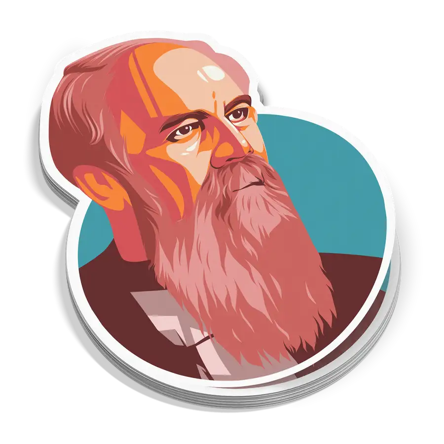 JC Ryle Portrait Sticker