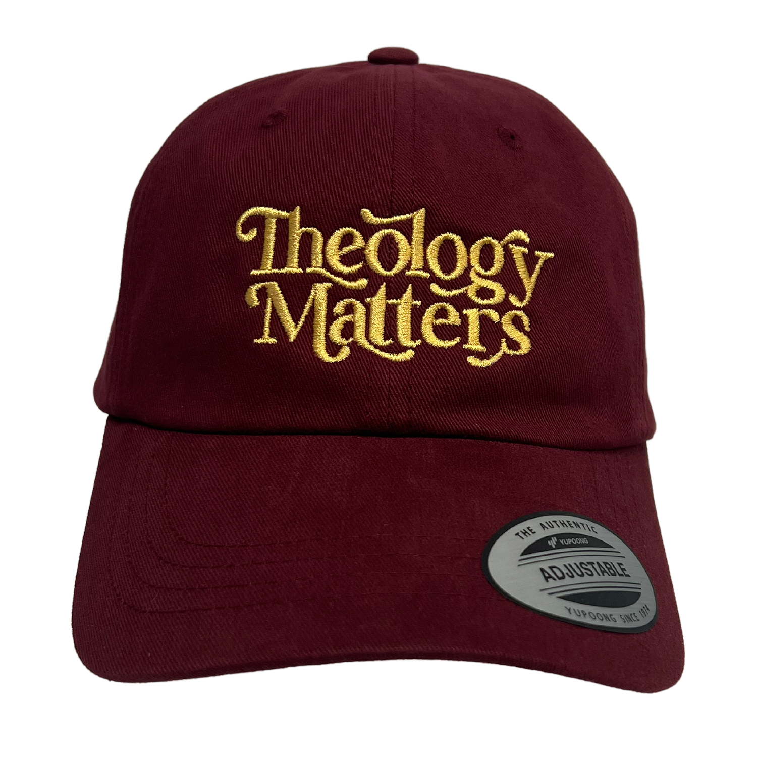 Theology Matters Embroidered Dad Hat