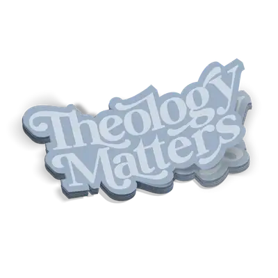 Theology Matters Sticker