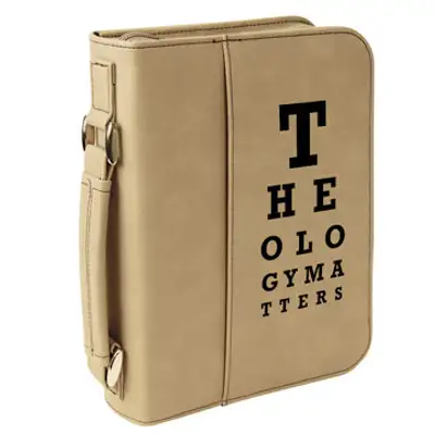 Theology Matters (Eye Chart) Bible Cover