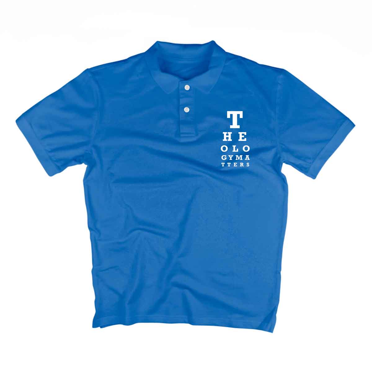 Theology Matters (Eye Chart) Polo