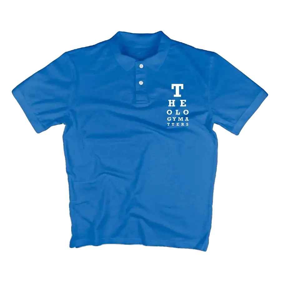 Theology Matters (Eye Chart) Polo