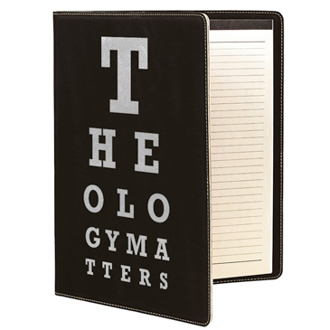 Theology Matters (Eye Chart) Portfolio Cover