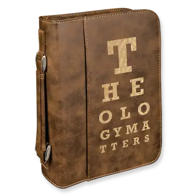 Theology Matters (Eye Chart) Bible Cover