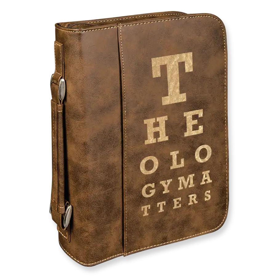 Theology Matters (Eye Chart) Bible Cover