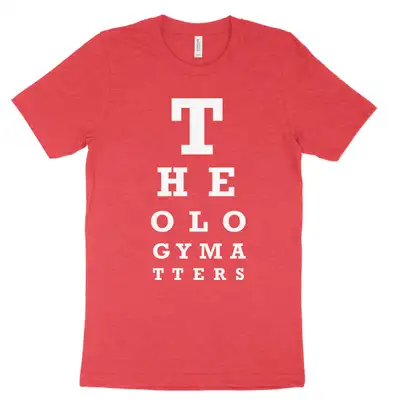 Theology Matters (Eye Chart) Tee