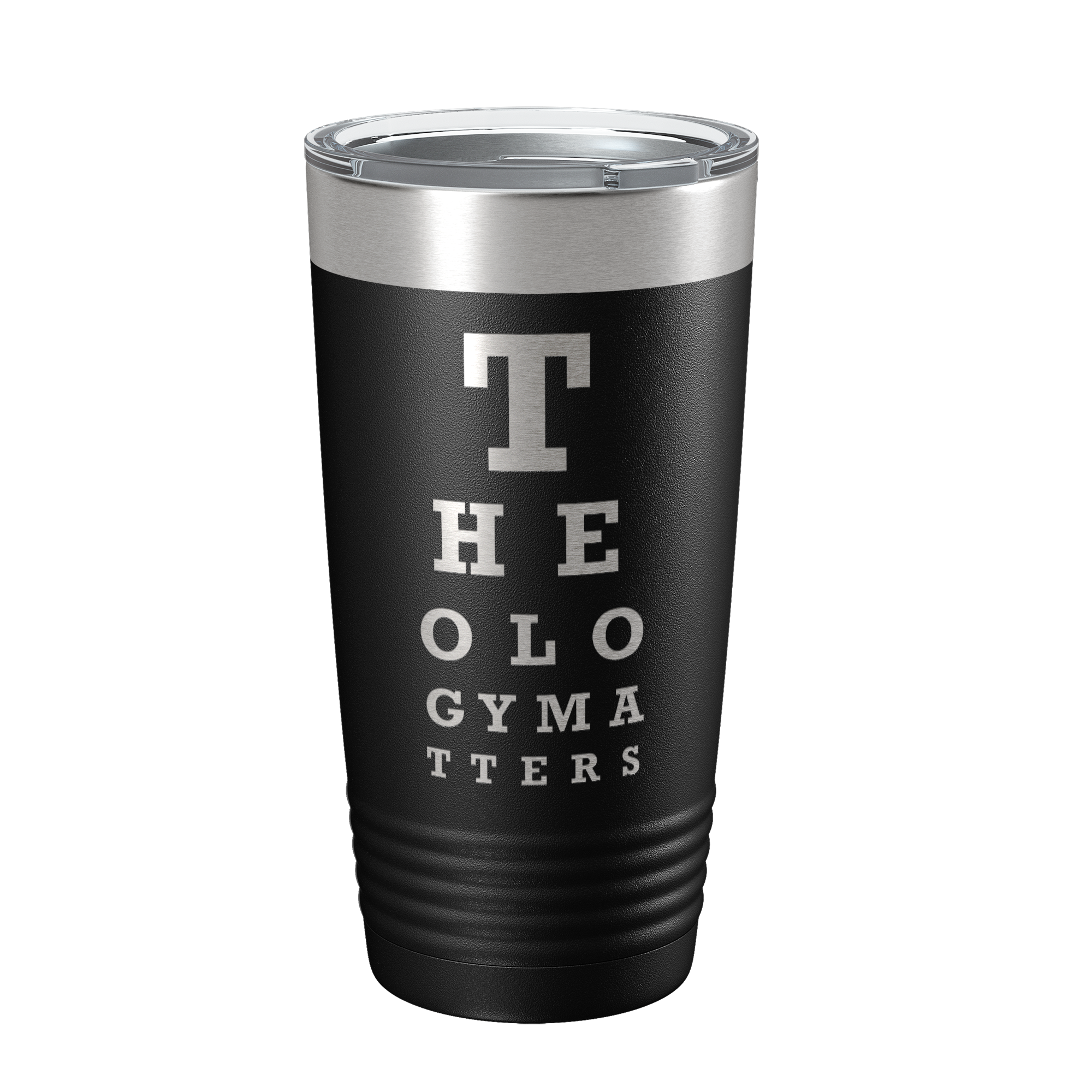 Theology Matters (Eye Chart) 20oz Insulated Tumbler