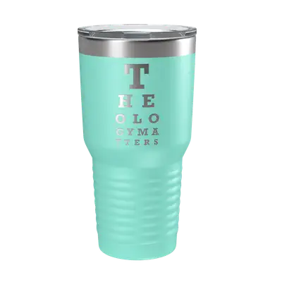 Theology Matters (Eye Chart) 30oz Insulated Tumbler
