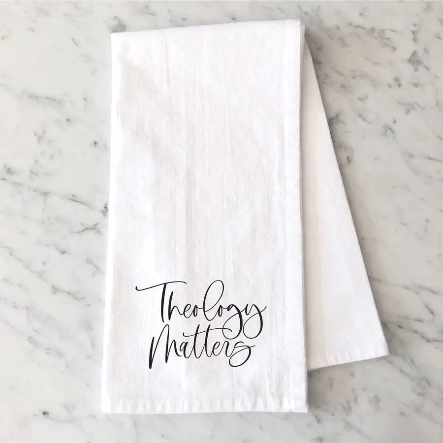 Theology Matters Tea Towel