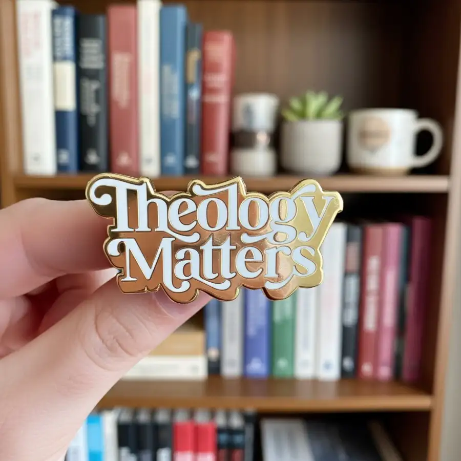 Theology Matters Enamel Lapel Pin #2