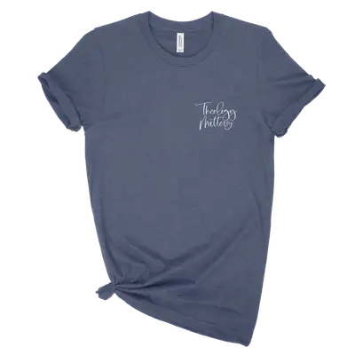Theology Matters Left Chest Unisex Tee