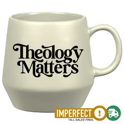 Theology Matters Coffee Mug Imperfection