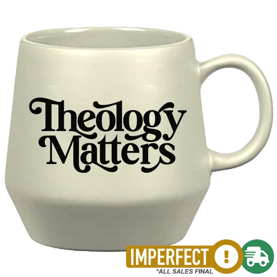 Theology Matters Coffee Mug Imperfection