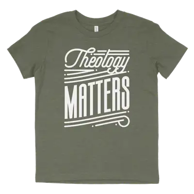 Theology Matters Retro Youth Tee
