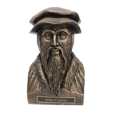 John Calvin Statue Bust