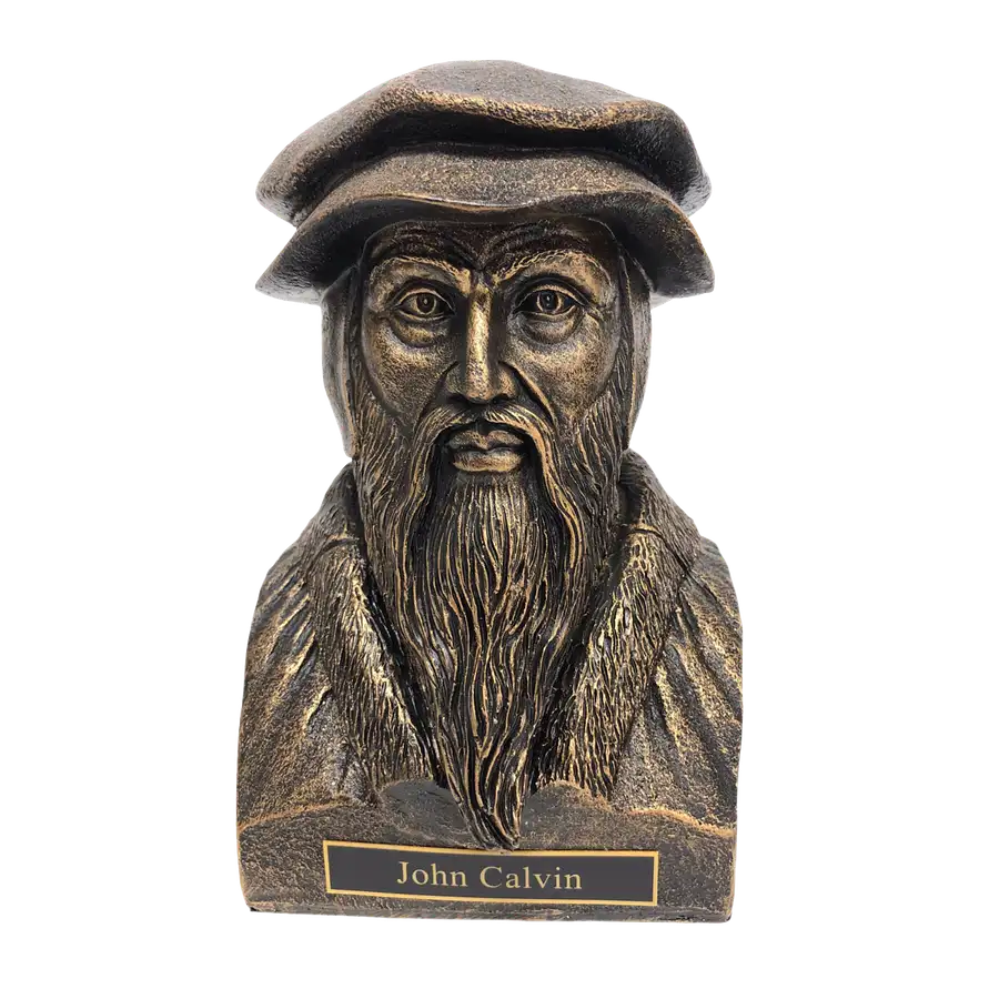 John Calvin Statue Bust