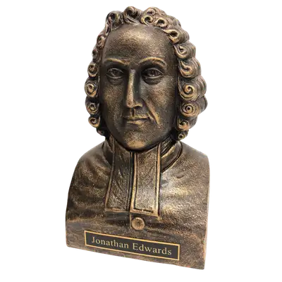 Jonathan Edwards Statue Bust