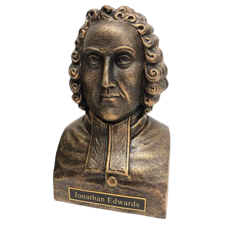 Jonathan Edwards Statue Bust