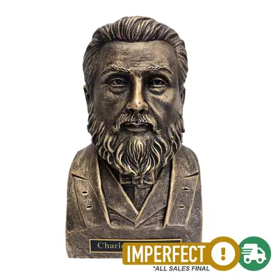 Clearance: Charles Spurgeon Statue Bust ‐ Bronze Seconds