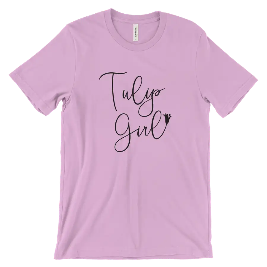 Tulip Girl (Lettered) Quick Ship Tee