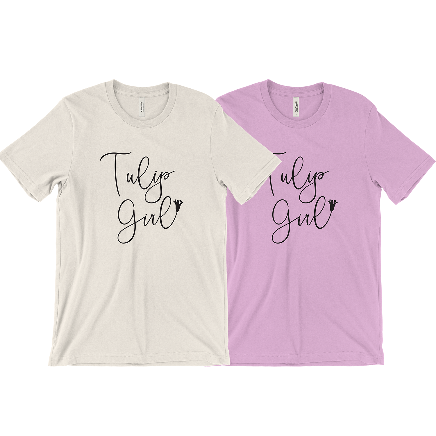 Tulip Girl (Lettered) Quick Ship Tee