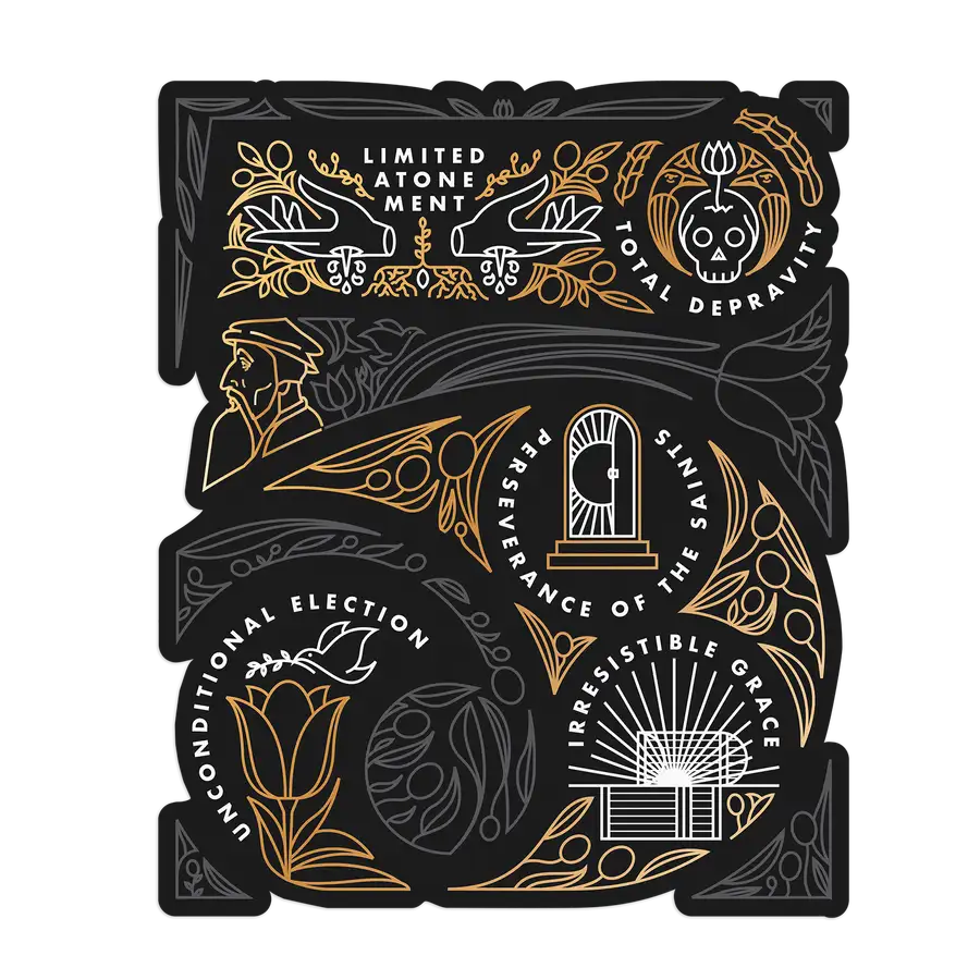Five Points Sticker #2