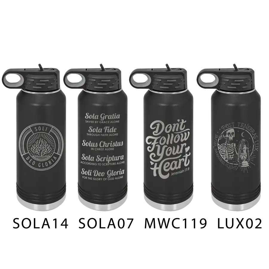 Black 20 Oz Insulated Bottle #3
