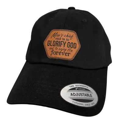 Glorify God and Enjoy Him Patch Dad Hat