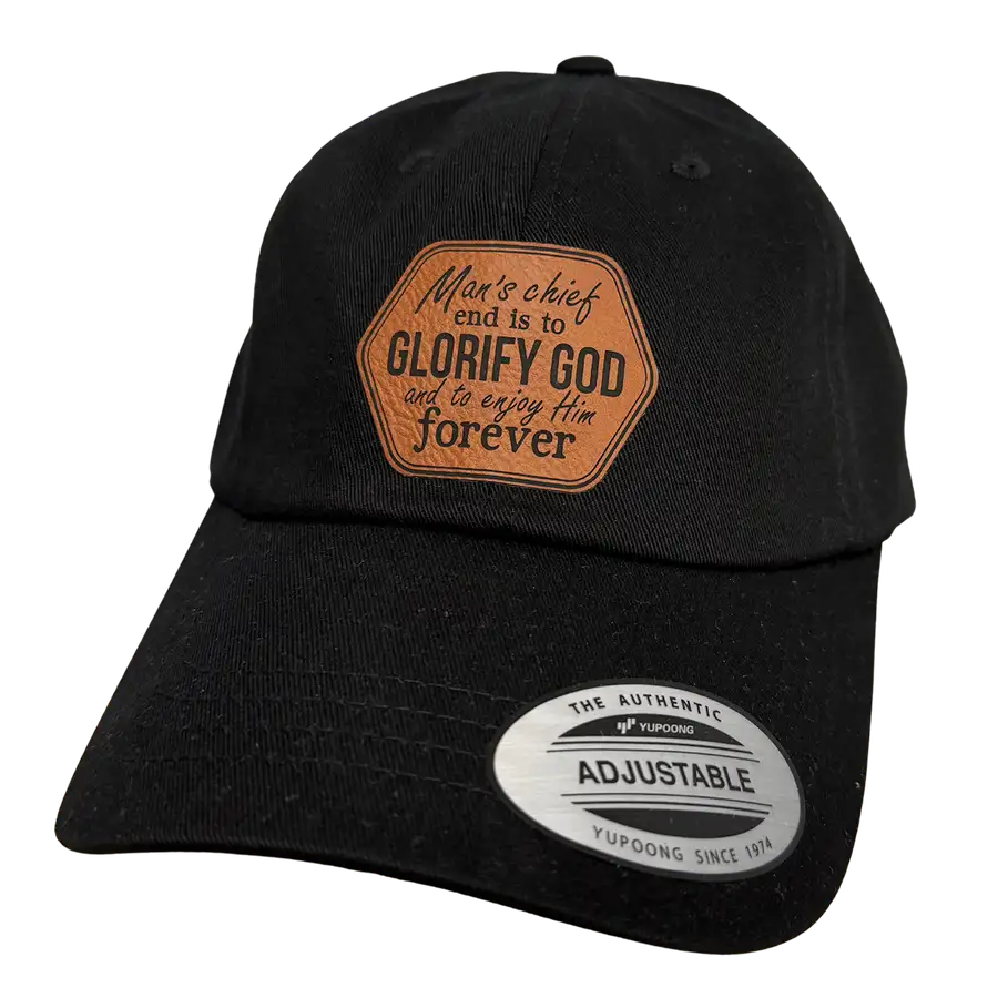 Glorify God and Enjoy Him Patch Dad Hat