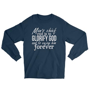 Glorify God and Enjoy Him Long Sleeve Tee